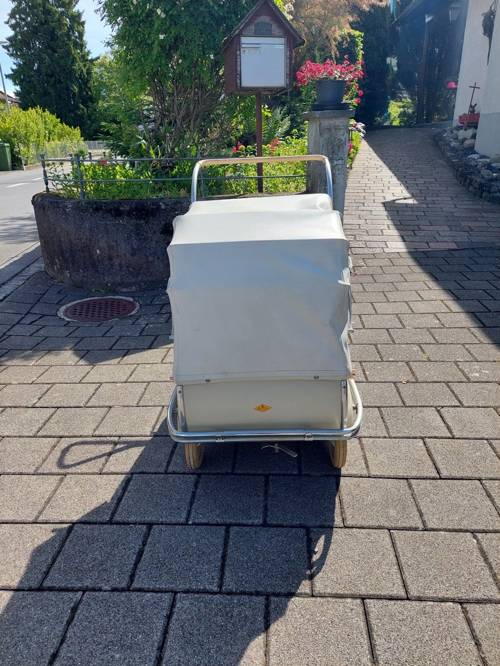 Wisa Gloria Carrozzine: Vintage Kinderwagen "Visa Gloria" – Usato da Lachen SZ venduto da Manuela76 3
