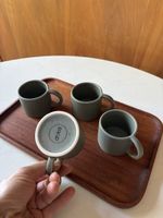 4 Espressotassen aus Keramik (Dänemark)