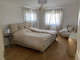 Bett aus Leder