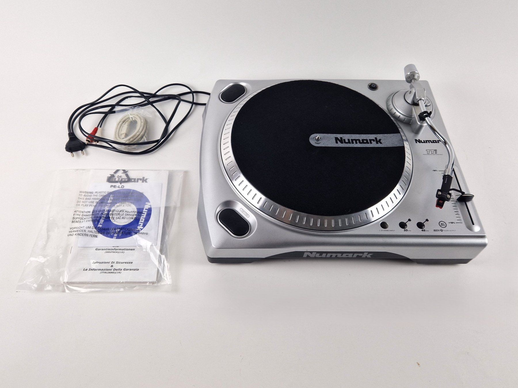 Numark Plattenspieler: TTUSB Plattenspieler mit USB Audio Interface – Gebraucht aus Basel von Restwert_Basel 1