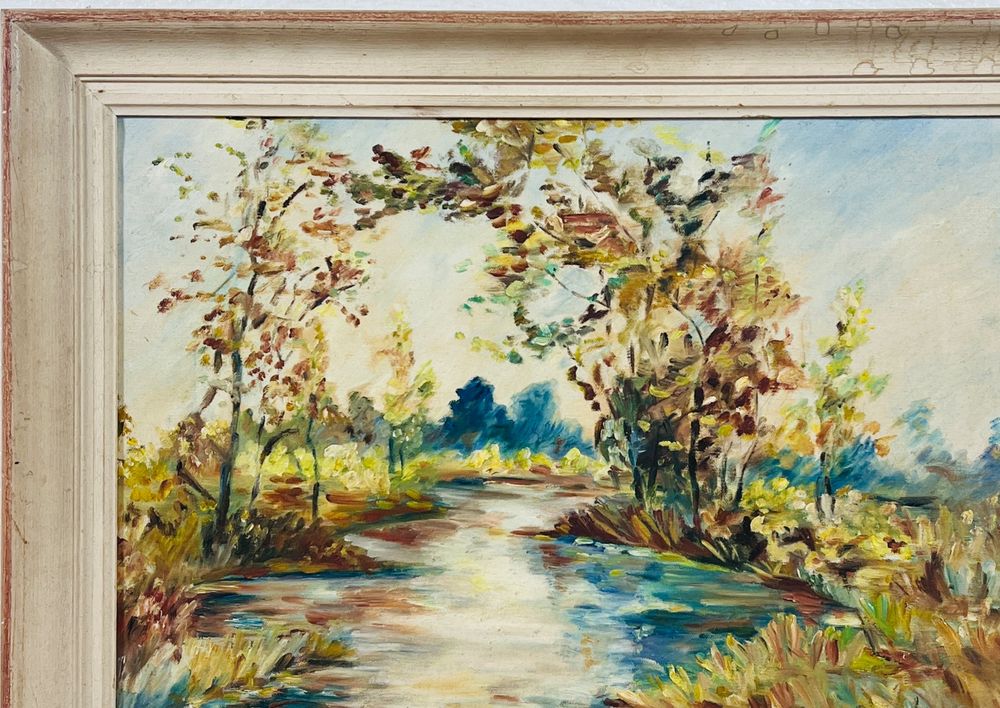 D. Colliard Landschaft Gemälde Öl auf Leinwand Kaufen auf Ricardo