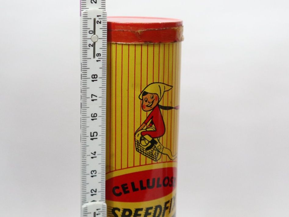 Contenitori & Simili: Vintage Blechdose, Cellulose Speedfix Selbstklebeband – Usato da Eschenbach SG venduto da Astalavista 4