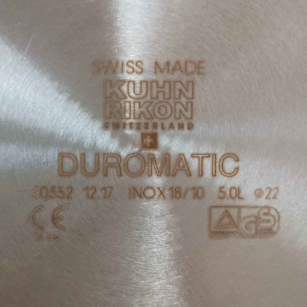 Duromatic Töpfe: Neuwertiger Dampfkochtopf Kuhn Rikon Duromatic – Gebraucht aus Effretikon von Ricardo0830 2