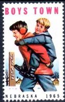 VIGNETTE 1965 BOYS TOWN NEBRASCA *OHNE GUMMI* - Q299