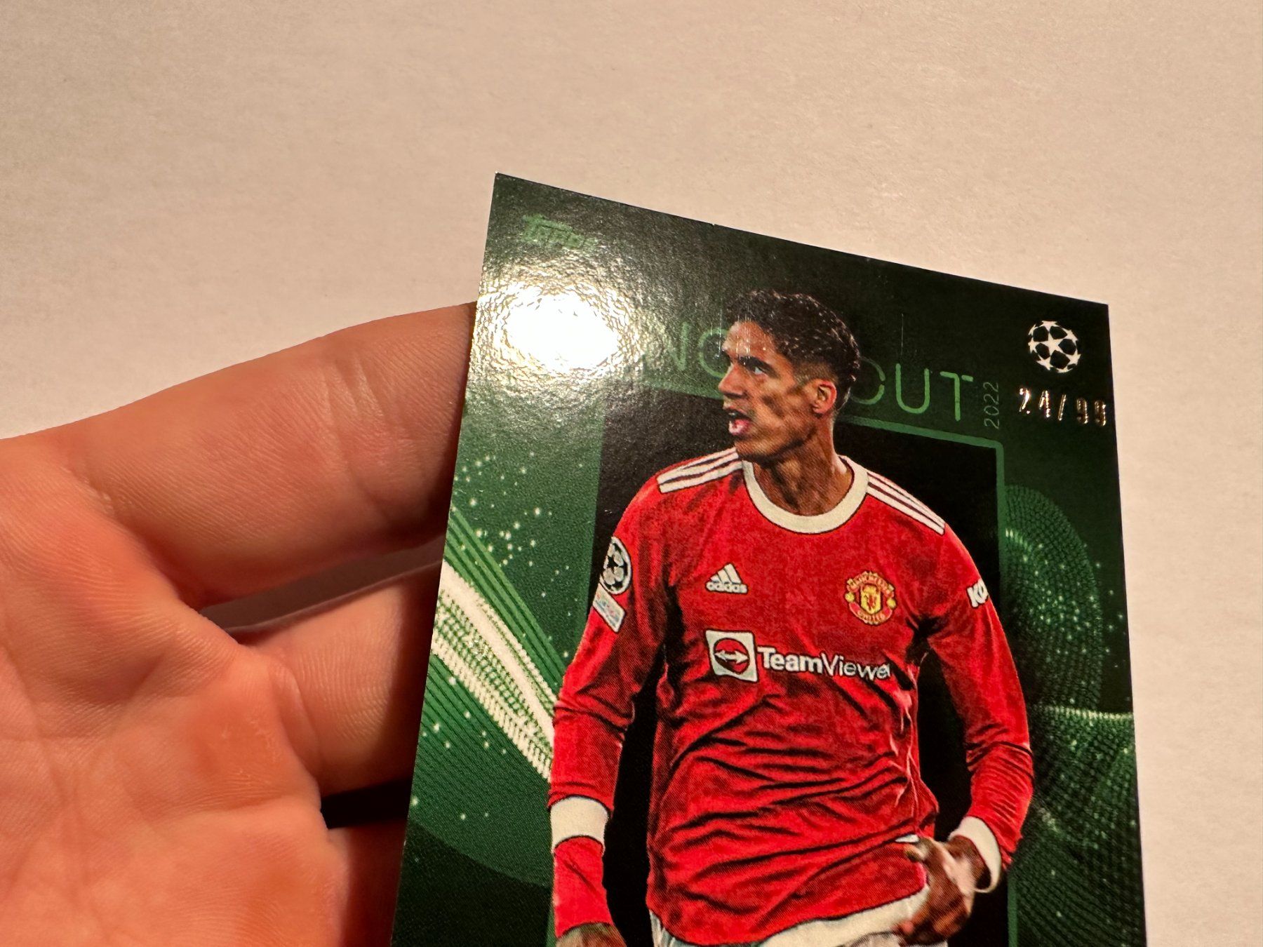 Panini Carte collezionabili: 2022 Topps Knockout Raphael Varane /99 – Usato da Hagendorn venduto da Pokecollectorch 2
