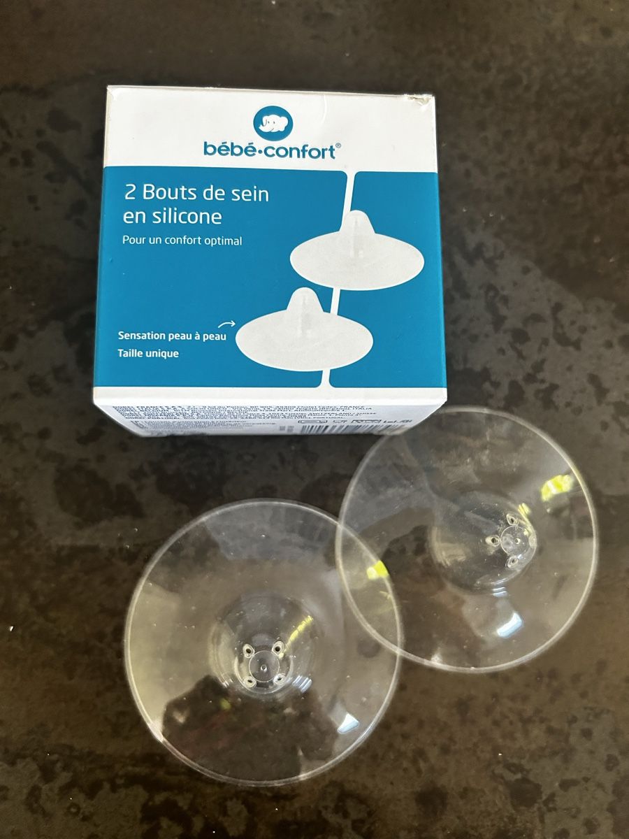 Attrezzature mediche: Bouts de sein Bébé Confort, taille unique, neuf ! – Nuovo e nell'imballaggio originale da Carouge GE venduto da Emilynette
