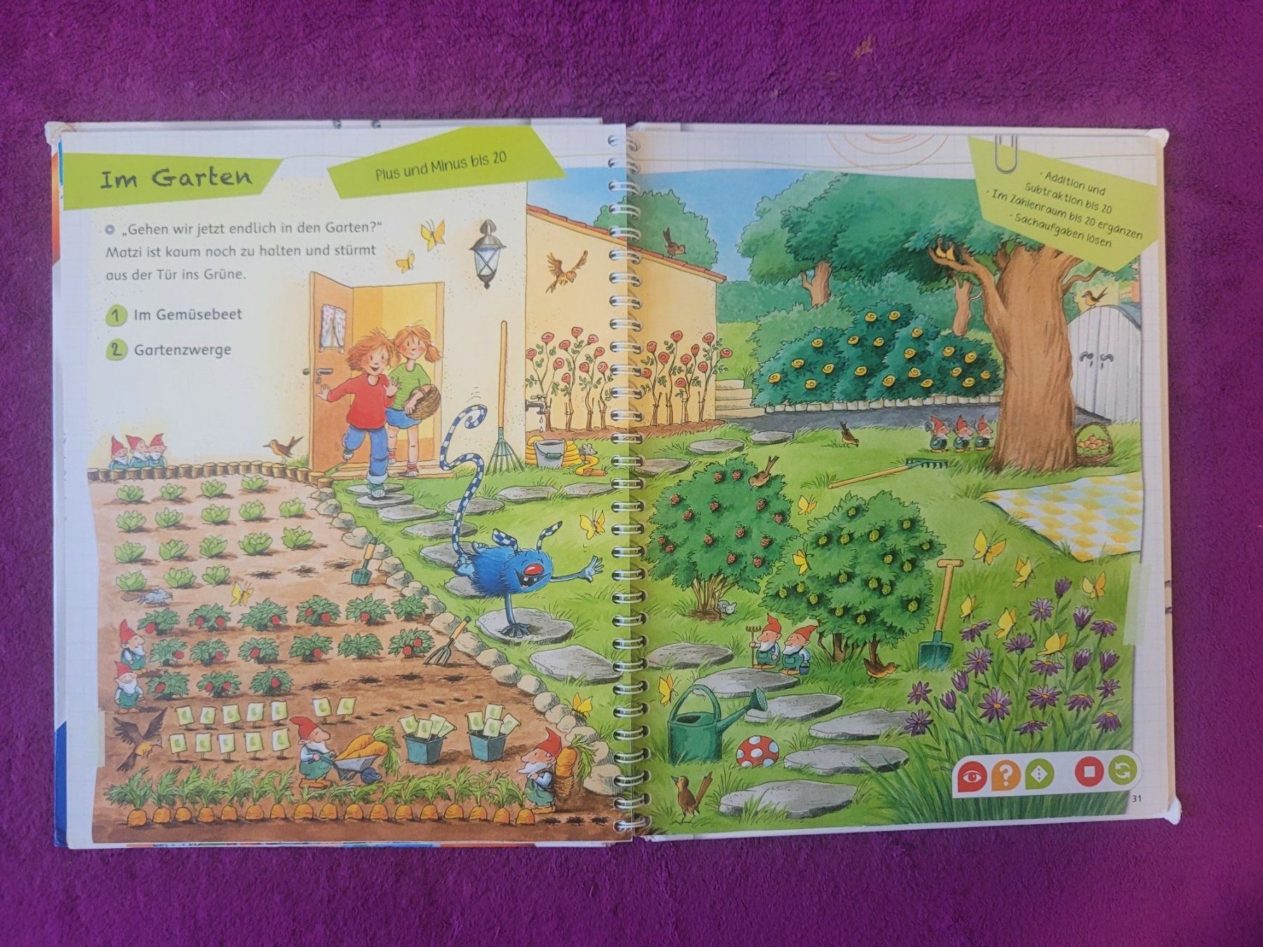 Bücher: tiptoi Buch - Mathe 1. Klasse – Gebraucht aus Müllheim Dorf von Seeeule01 6