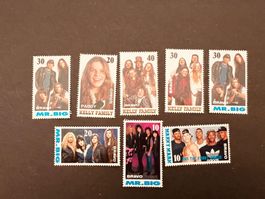 BRAVO Sammel-Briefmarken Kelly Family/Mr.Big/Mary Mark(A138)