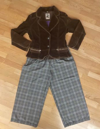 Kleiderpaket 2-tlg. / Guess Blazer & Topshop Hose / Gr. XL