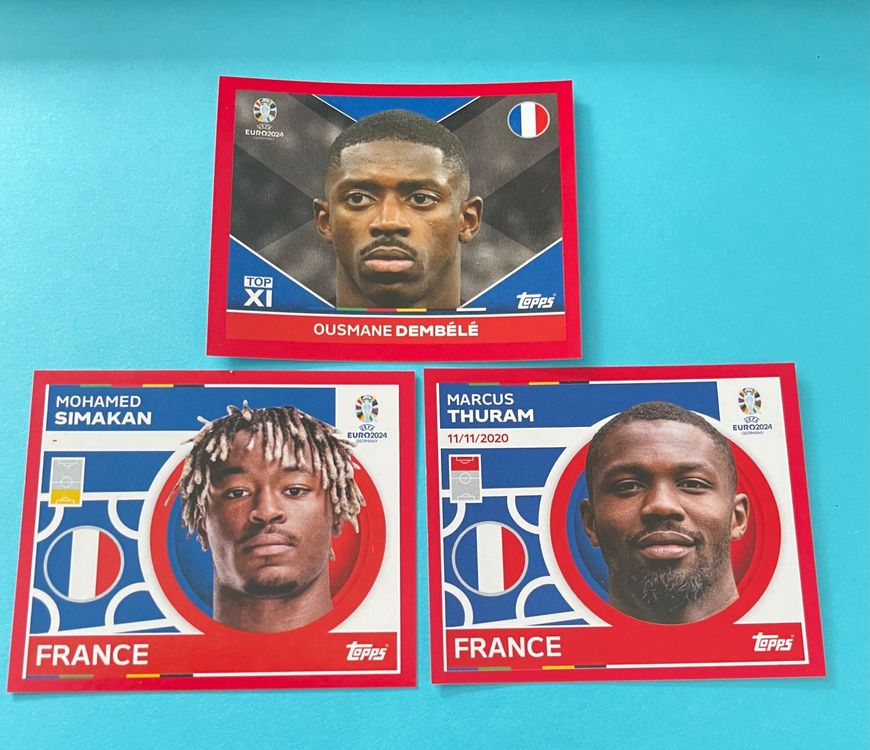 Topps UEFA EURO 2024 Allemagne Autocollants de collection - 3 présentoirs (300 sachets) au meilleur prix sur