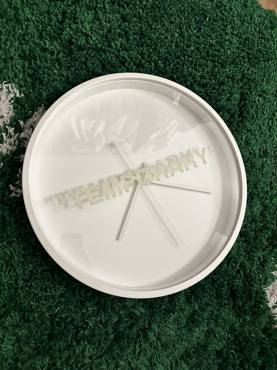 Ikea Orologi da terra & Orologi da parete: Ikea x Virgil Abloh Temporary Uhr – Nuovo (secondo la descrizione) da Massagno venduto da Axoo