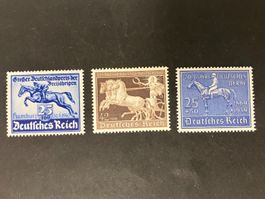 Deutsches Reich 1939/40, Mi 698,746,747, **, KP 225.--