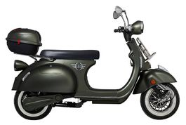 Occasion  Elektroroller  / Vespa "retro max" EV2000 olivgrün