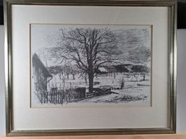 RORSCHACHERBERG ILTENRIET THEO GLINZ Originallitho