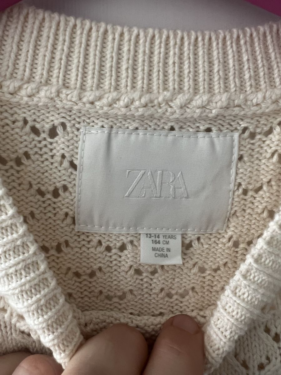 Zara Camicette, T-shirt & Top: Zara top gestrickt Gr.164 neu – Nuovo (secondo la descrizione) da Bottighofen venduto da fritz-81 1