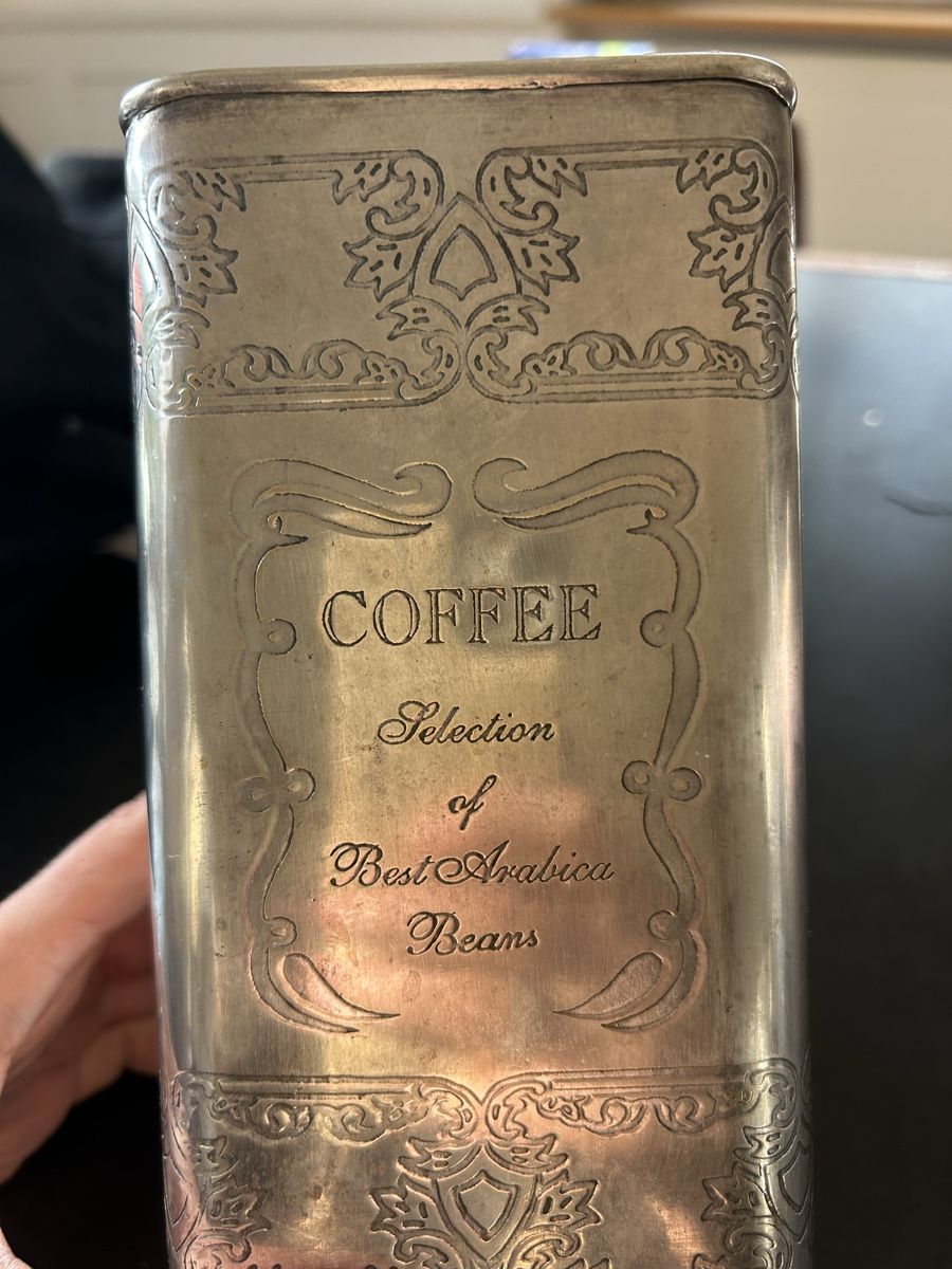 Contenitori & Simili: Vintage Kaffeedose, silbrig – Usato da Basel venduto da isa_8h8b 2