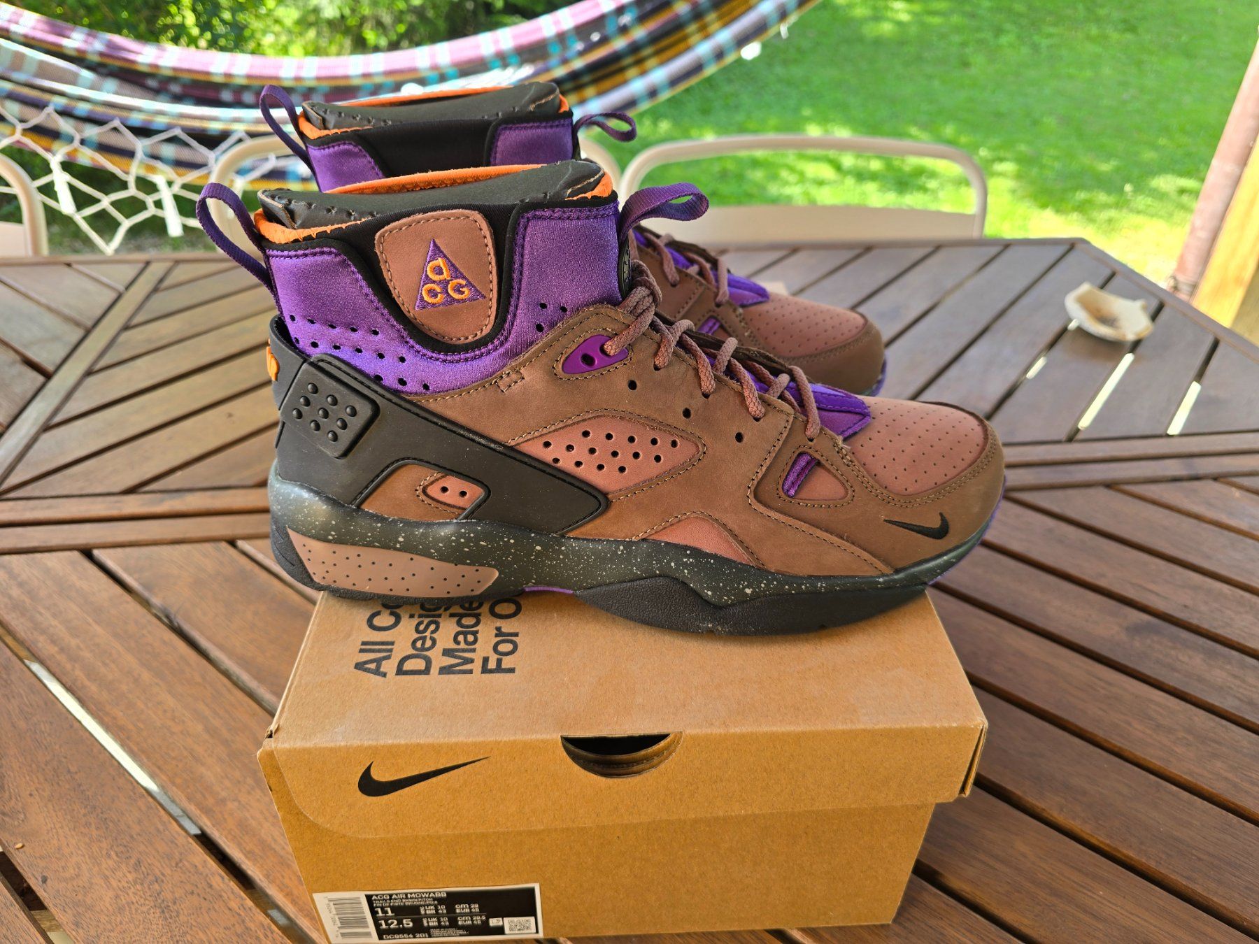Nike Scarpe da uomo: Nike Air Mowabb Marron Sz11 Original – Nuovo e nell'imballaggio originale da Fribourg venduto da japanaddict