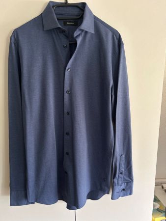Langarm Hemd jeansblau von Matinique Gr. 39