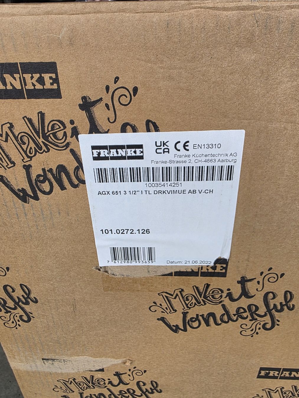 Spülbecken & Waschbecken: Lavabo Franke – Neu und originalverpackt aus Le fuet von Alan1414 7