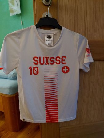 T-shirt Suisse EURO 2020 taille 146/152 produit officiel