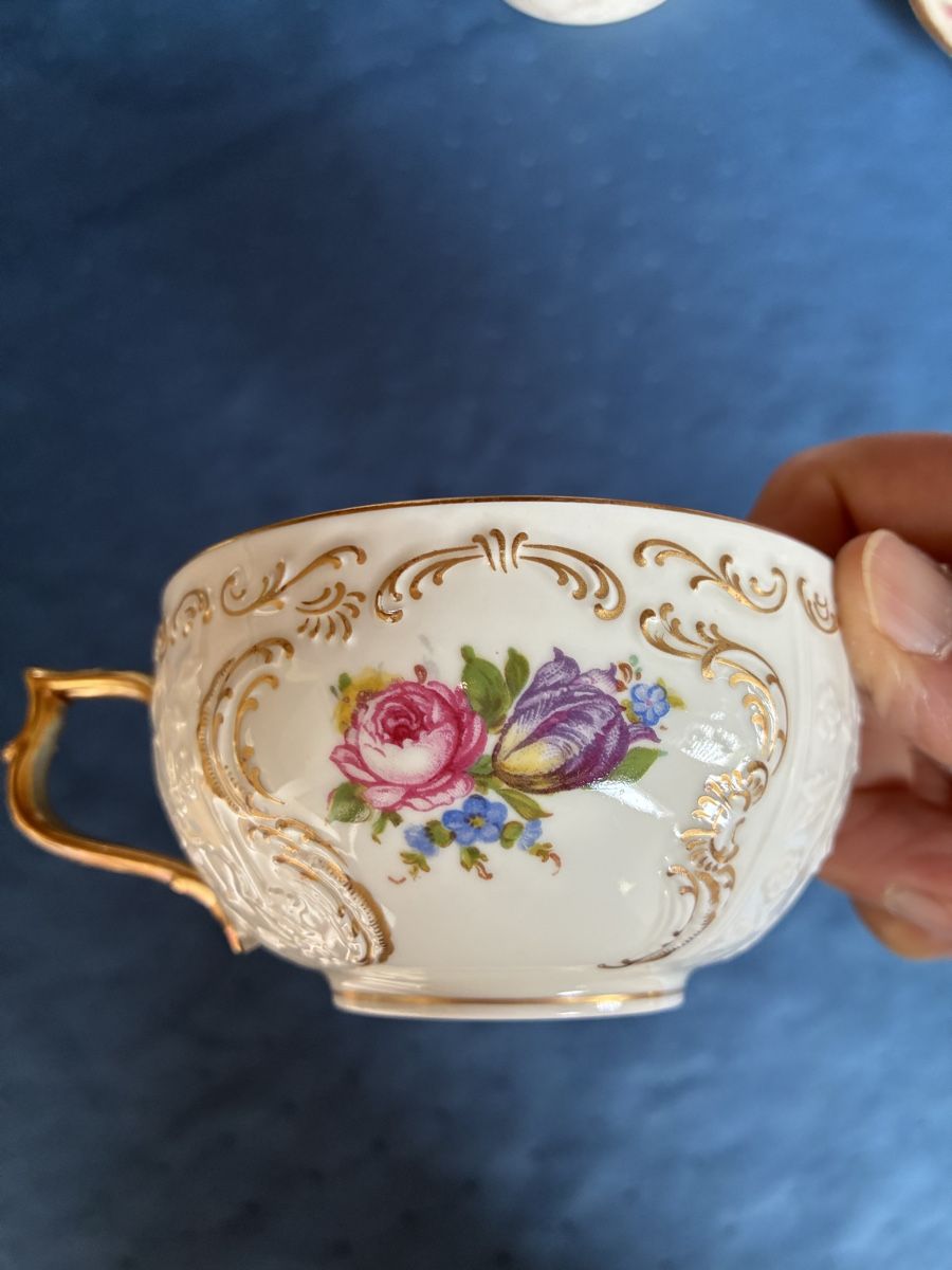 Rosenthal Tazze: Rosenthal 2 Tee-/Kaffeegedecke Diplomat – Usato da Dornach venduto da Rosengarten 5
