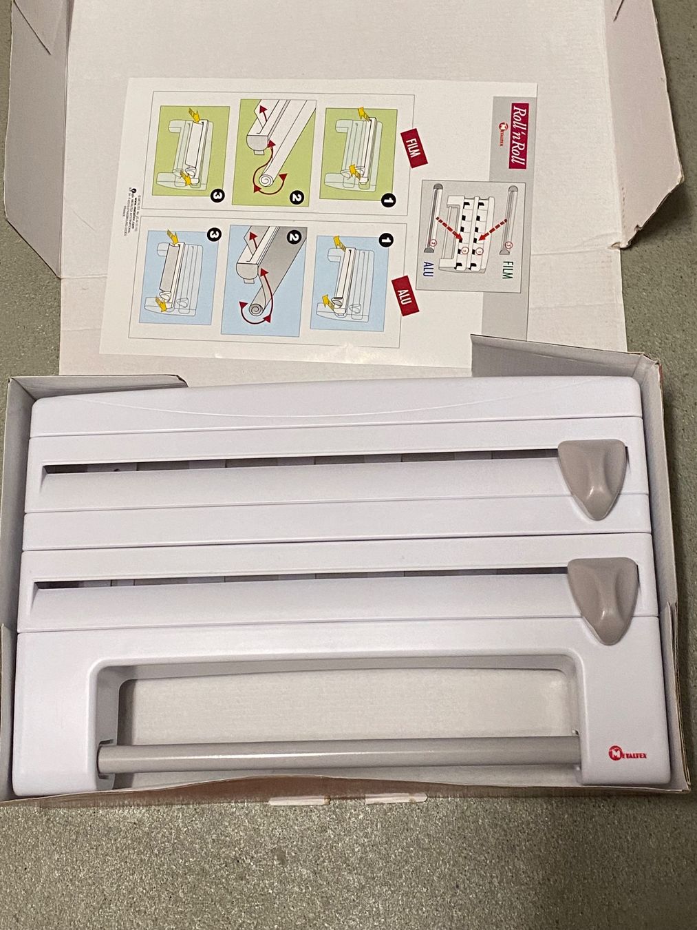 Küchengeräte: Neuer Küchenorganizer von Metaltex "Roll n' Roll" – Neu und originalverpackt aus Frauenfeld von Peedee-1 2