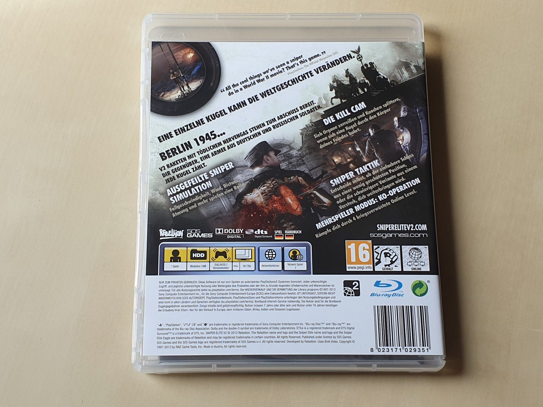 Sony Giochi: Sniper Elite V2 – Usato da Stansstad venduto da collectorsshop 1