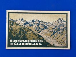Alpenwanderungen im Glarnerland. Illustration von Ernst.