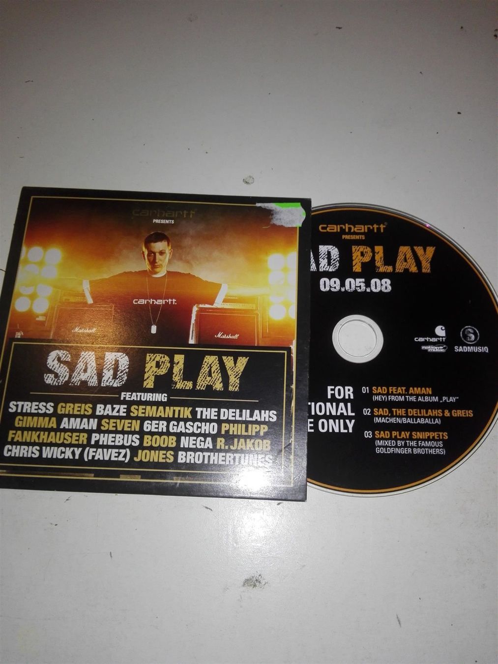 CD: Sad - Play      (Schweizer-Compilation) – Usato da St. Gallen venduto da elkapone 1