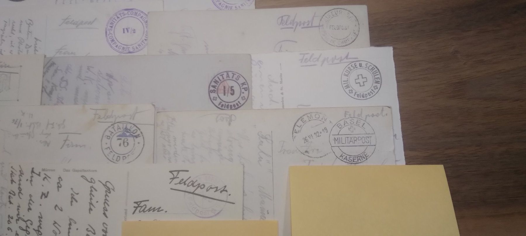 Armi bianche: Militär Feldpostkarten eines Soldaten, Versand möglich – Usato da Gächlingen venduto da Madi88 2