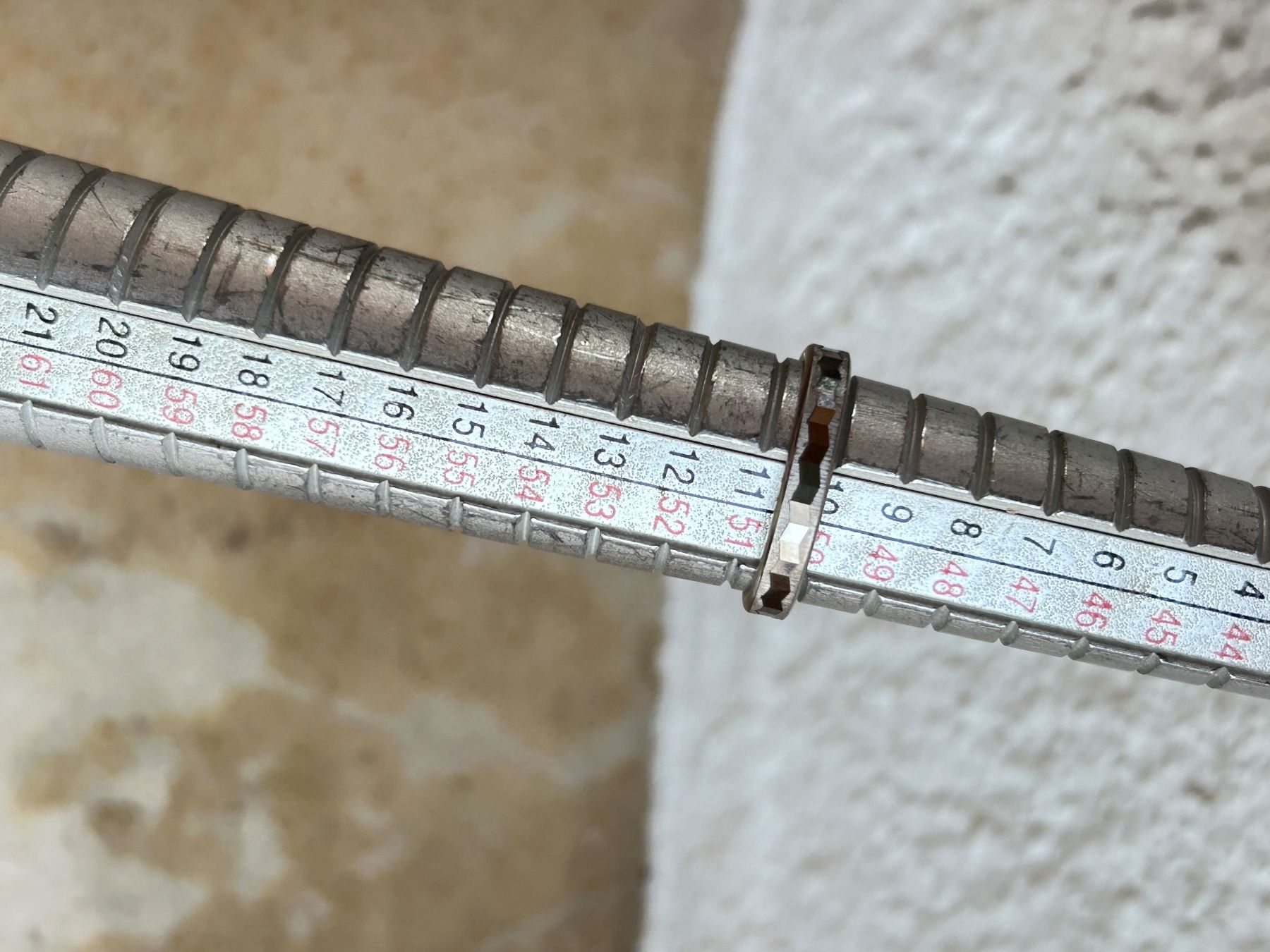 Anelli: Zehenring  oder Fingerring Silber GEOMETRISCH (50) – Usato da Laufen venduto da belleskulptur 5