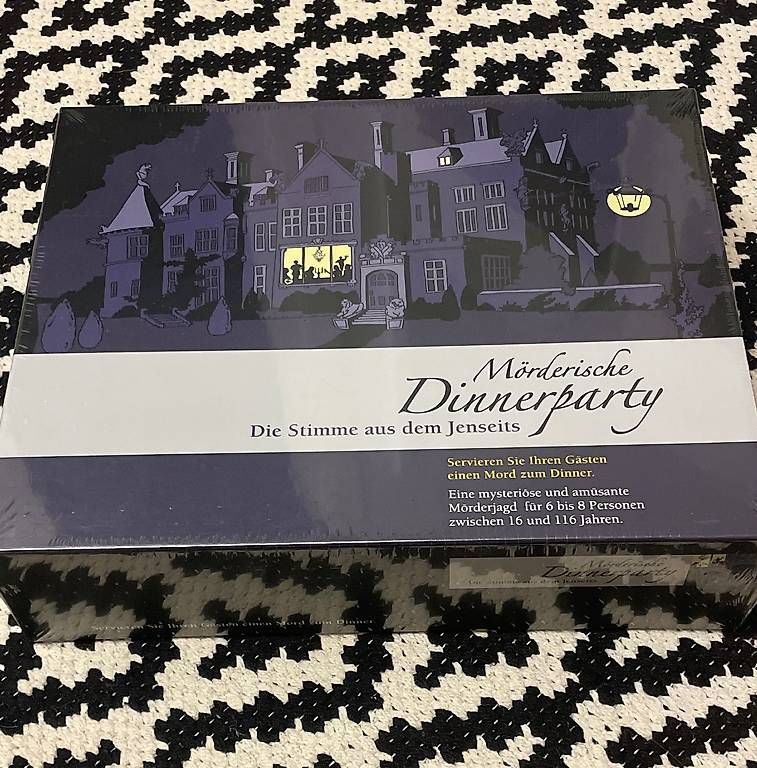 Giochi: Spiel Originalverpackt - Mörderische Dinnerparty – Nuovo e nell'imballaggio originale da Hedingen venduto da Isasebella