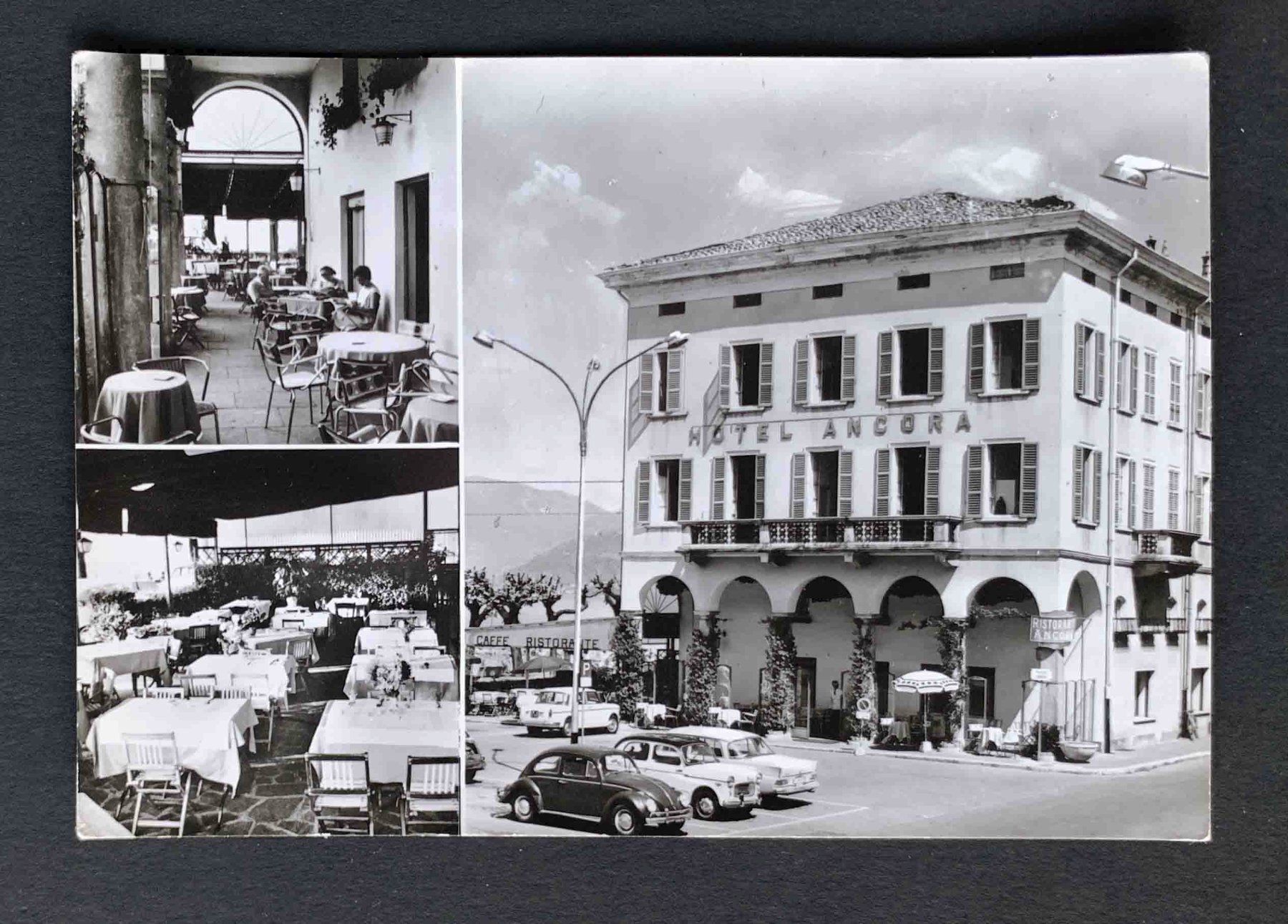 Cartoline postali: AK LUINO HOTEL ANCORA – Usato da Goldau venduto da artelier1