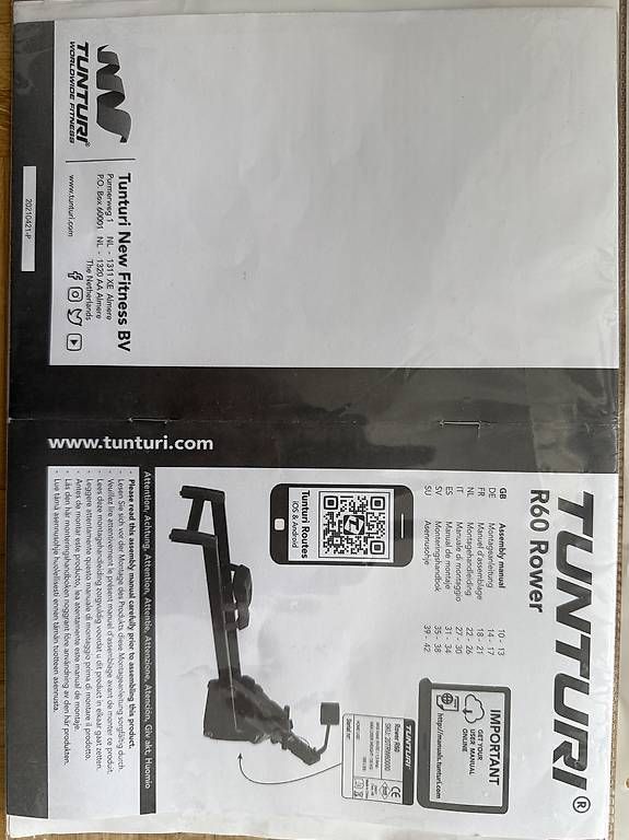 Hometrainer: Vogatore professionale TUNTURI R60 Rower – Usato da Massagno venduto da mar_htl6 3