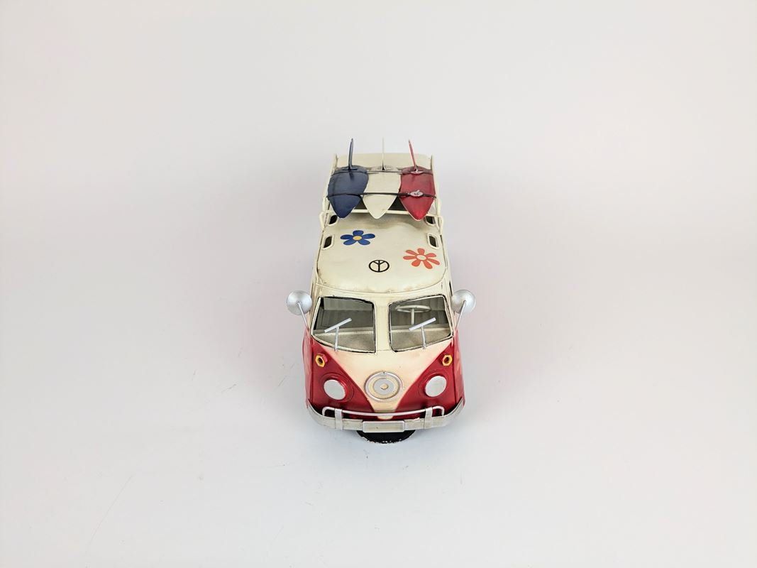 Volkswagen Modellautos: Deko VW-Bus aus Blech – Gebraucht aus Thun von Restwert_Thun 2