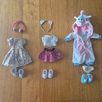I'm a Girly Puppenkleider und Accessoires  Top Zustand