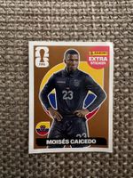 Moisés Caicedo Extra Panini Sticker