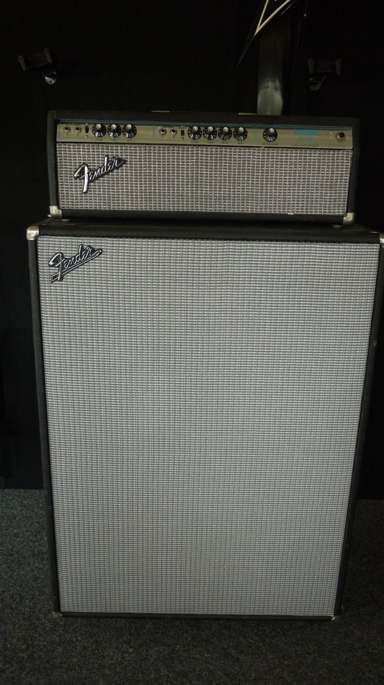 Fender Amplificatori: FENDER Bassmann 100 Stack mit 4x12er Cab 1974 – Usato da Kaiserstuhl AG venduto da GTM-Kaiserstuhl