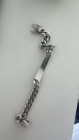 Silver Bracelet Cuban Link Chain 
