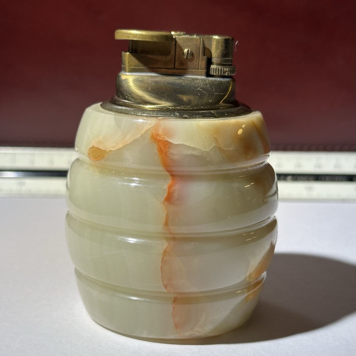 Accendini: Onyx Lighter, Table Lighter, 1960s, Very Rare – Usato da Zürich venduto da RatsTreasure 1
