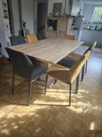 ausziehbar Esstisch mit oder ohne Stühle sind gratis
