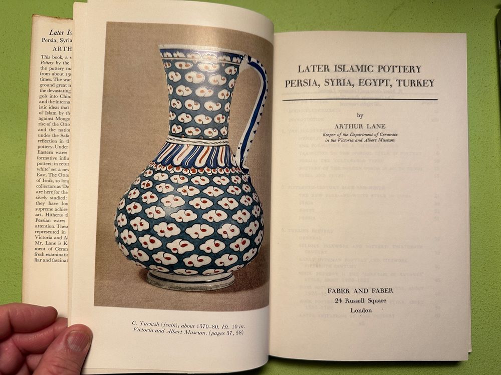 Arthur Lane Islamic Pottery 2 Bde. Kaufen auf Ricardo