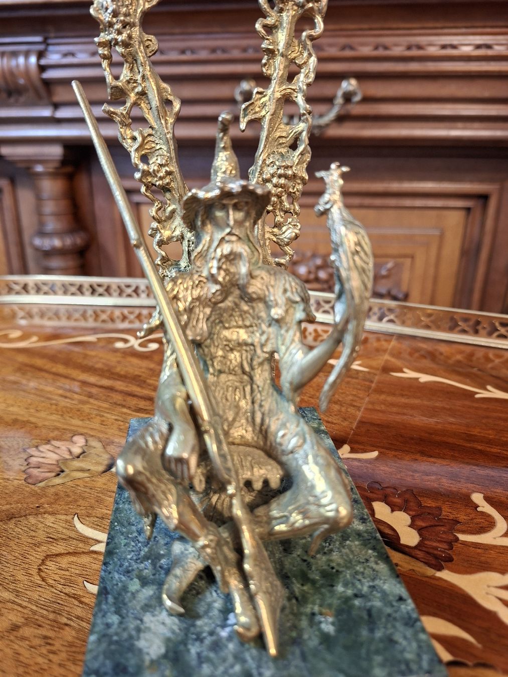 Statuette: Robinson Crusoe Figur Bronze Messing – Usato da Steffisburg venduto da ZeitReise_