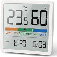 Digitales Thermo-Hygrometer Tragbares Thermometer Hygrometer
