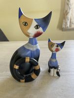 2 Goebel Wachtmeister Katzen