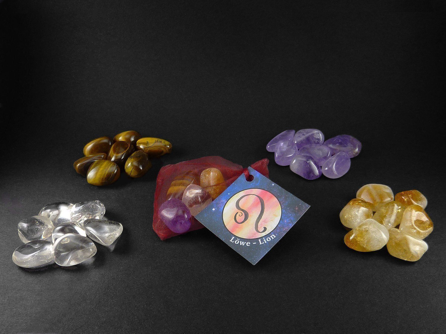 Minerali & Pietre curative: Sternzeichen Steine Löwe/Lion – Nuovo e nell'imballaggio originale da Meilen venduto da StoneGarden 2