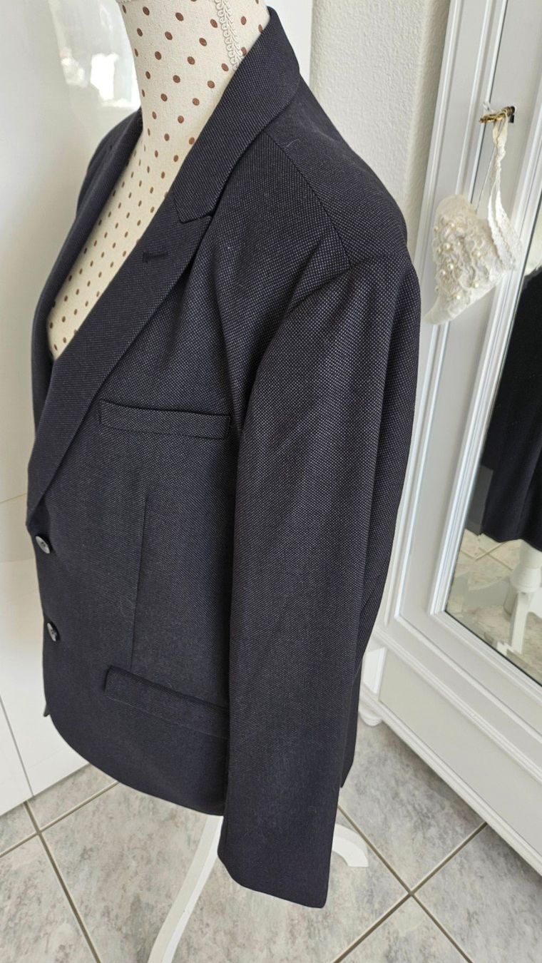 C&A Giacche: Herren Sakko 54 C&A Anthrazit Blazer Polyester/Viskose – Usato da Gossau ZH venduto da Goes05 1