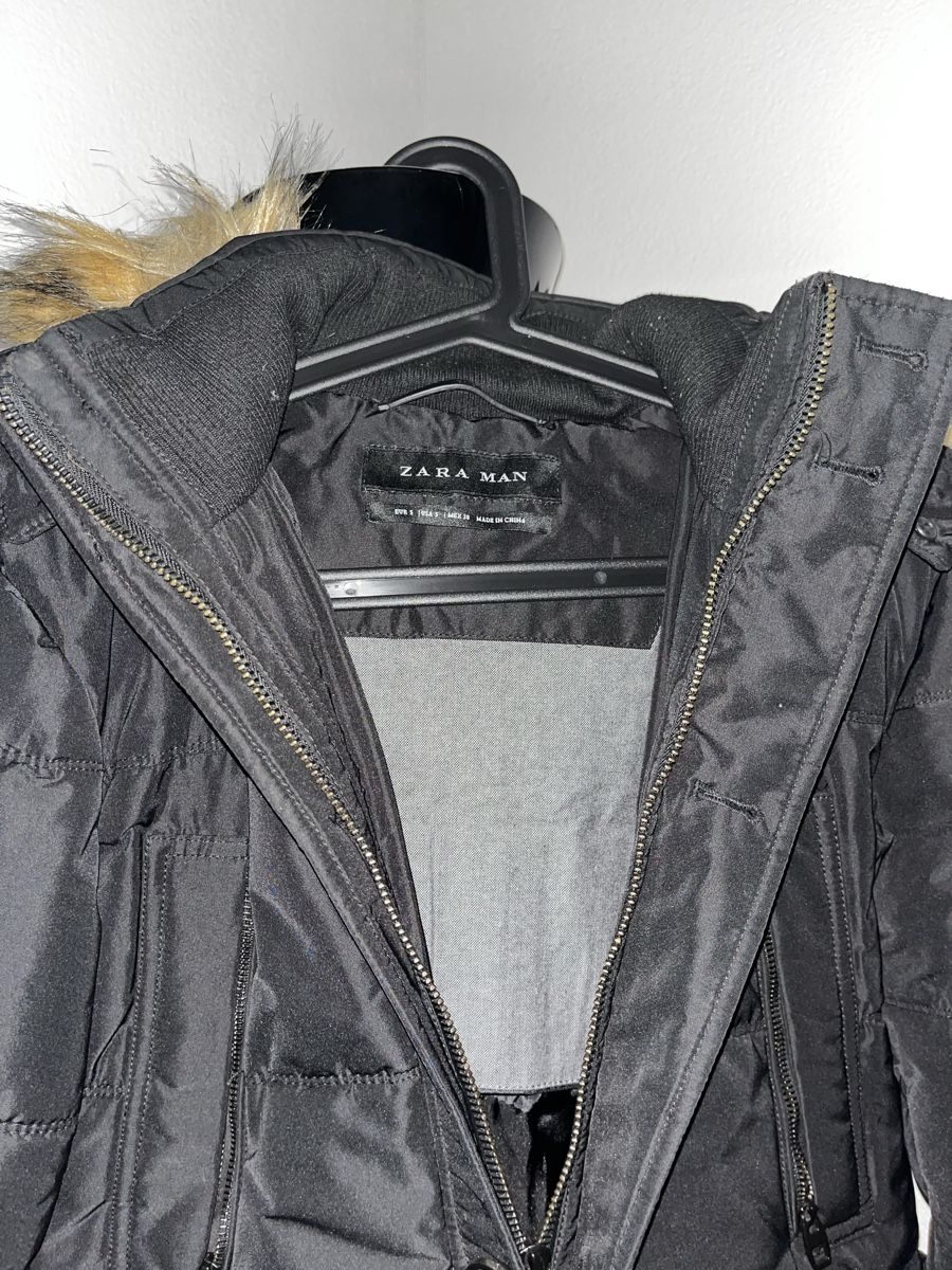 Zara Jacken: Winterjacke Herren Gr. S Zara schwarz – Neu (gemäss Beschreibung) aus Hinwil von dire07 1