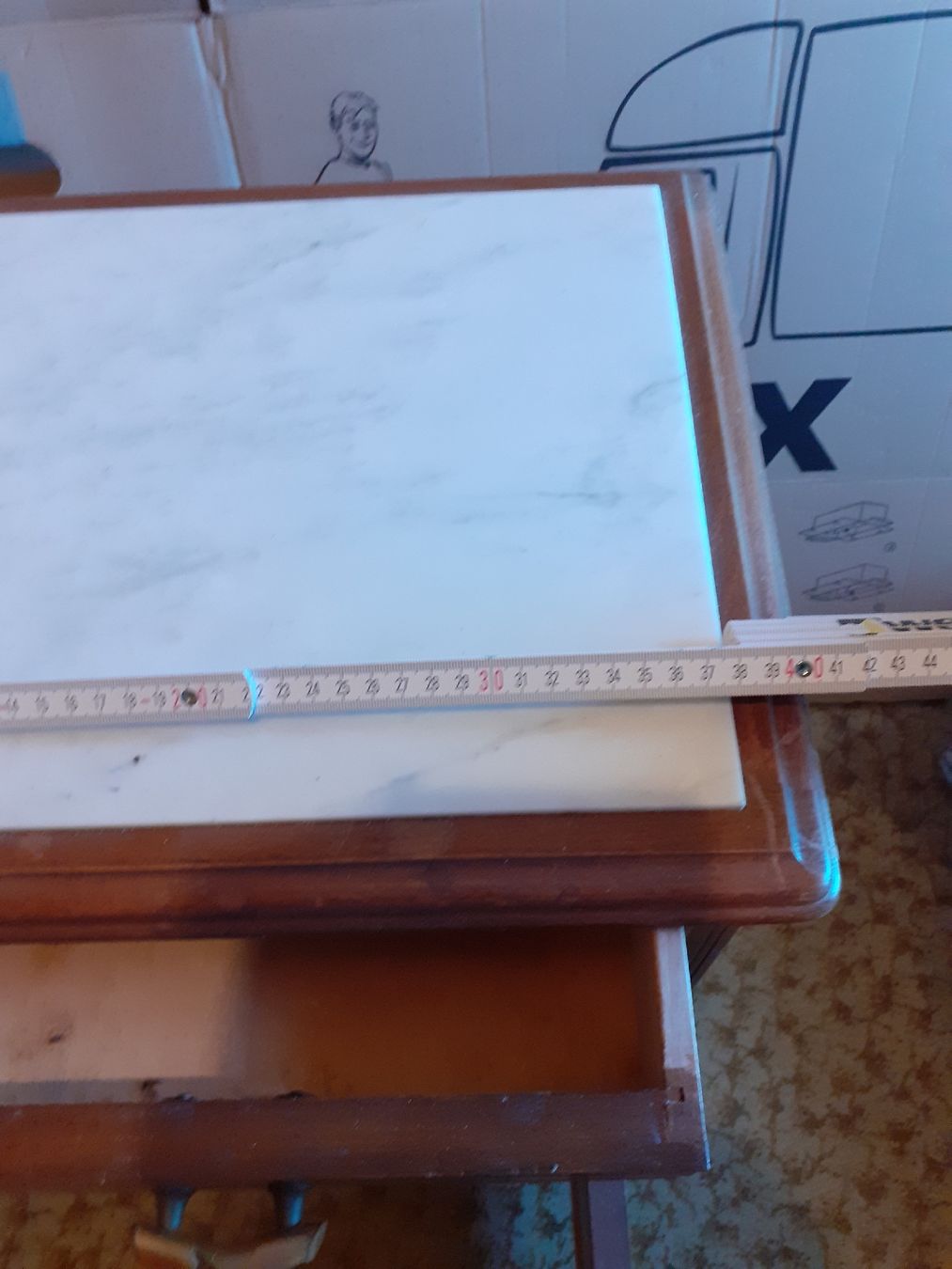 Comodini: Table de nuit vintage. – Usato da Spiegel b. Bern venduto da Zazie55 2