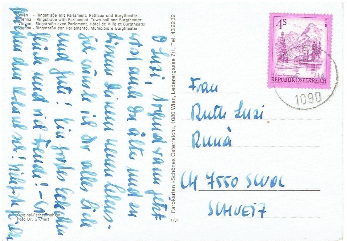 Cartes postales: Wien – D'occasion à Flims - Dorf par Stagediver 1